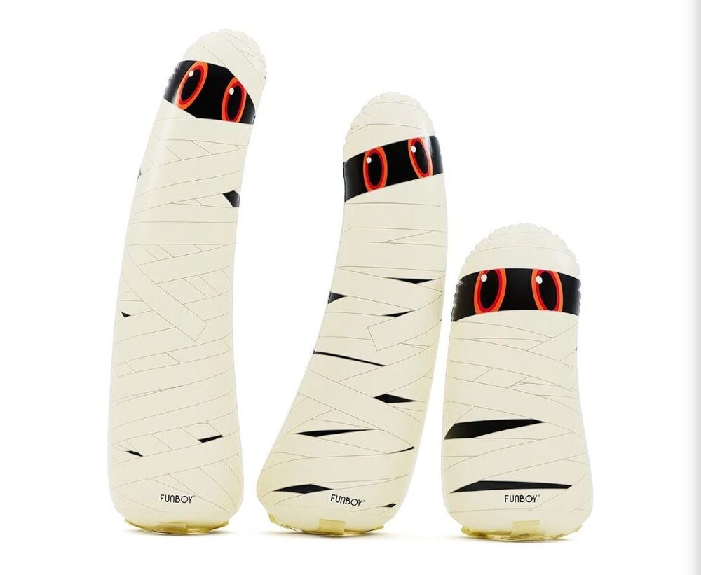 Funboy inflatable Halloween Fall 3 mummy ghost light up decoration